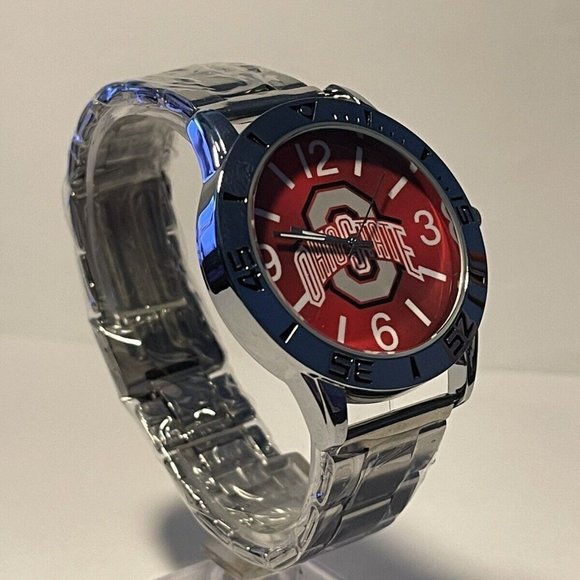 Ohio State Buckeyes NCAA Stainless-Steel Watch NEW - Picture 7 of 9